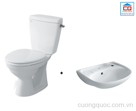Combo bồn cầu Inax C-117VA+L-280V