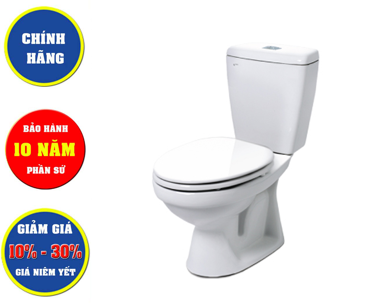 Bồn cầu hai khối Inax C-108VA/BW1