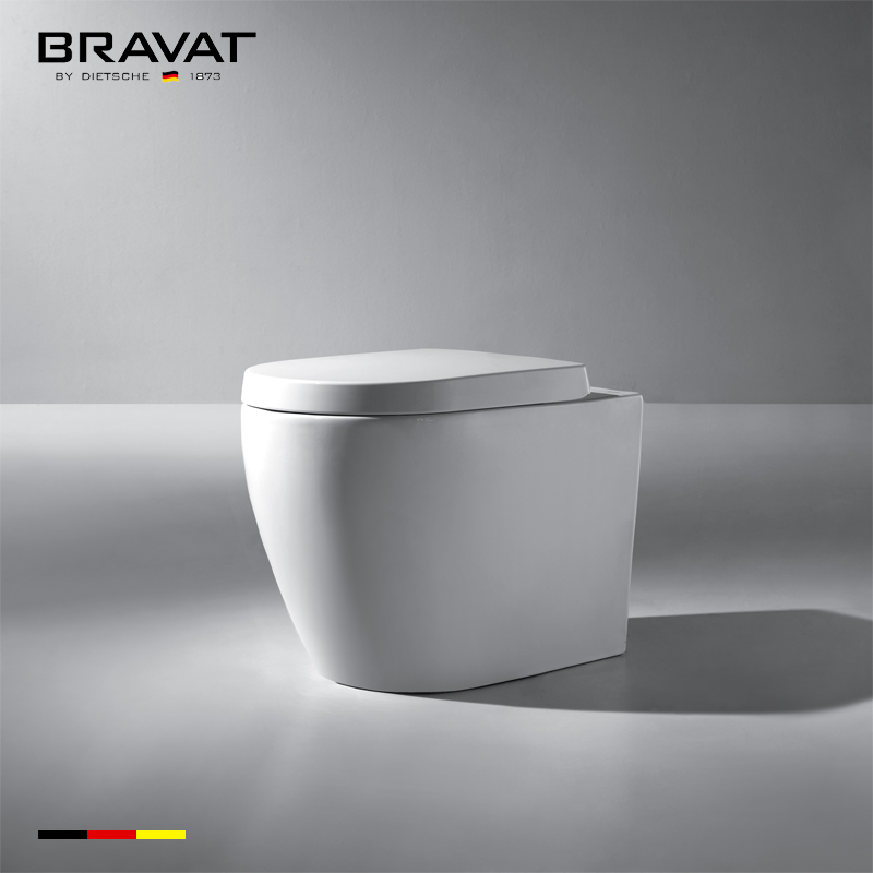 Bồn cầu âm tường cao cấp Bravat C01011W-ENG