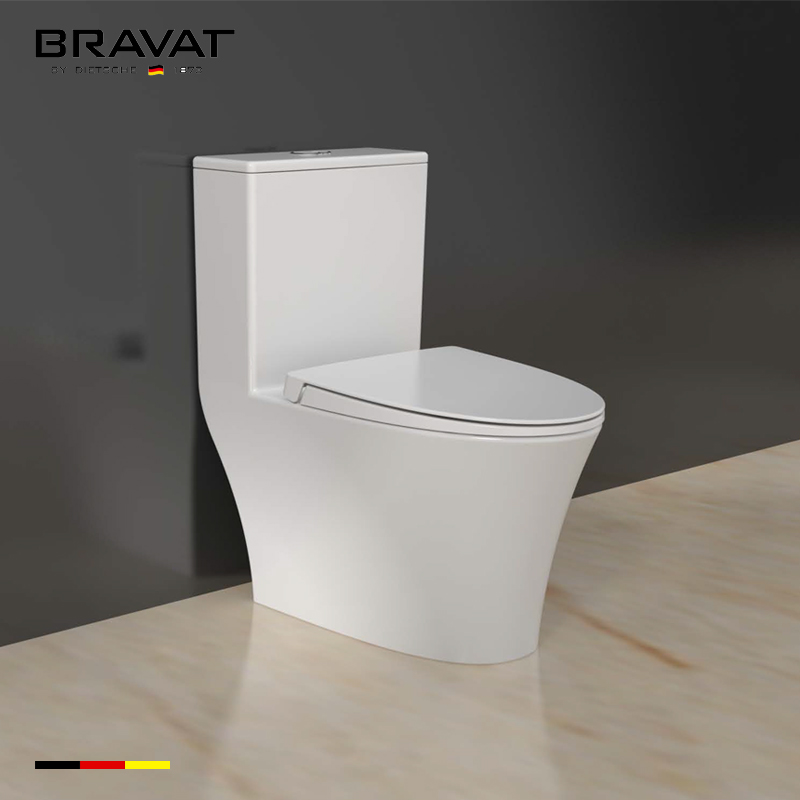 Bồn cầu một khối cao cấp Bravat C21145UW-3-ENG