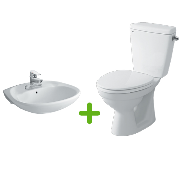 Bồn cầu hai khối Inax C-117VA+L-284V