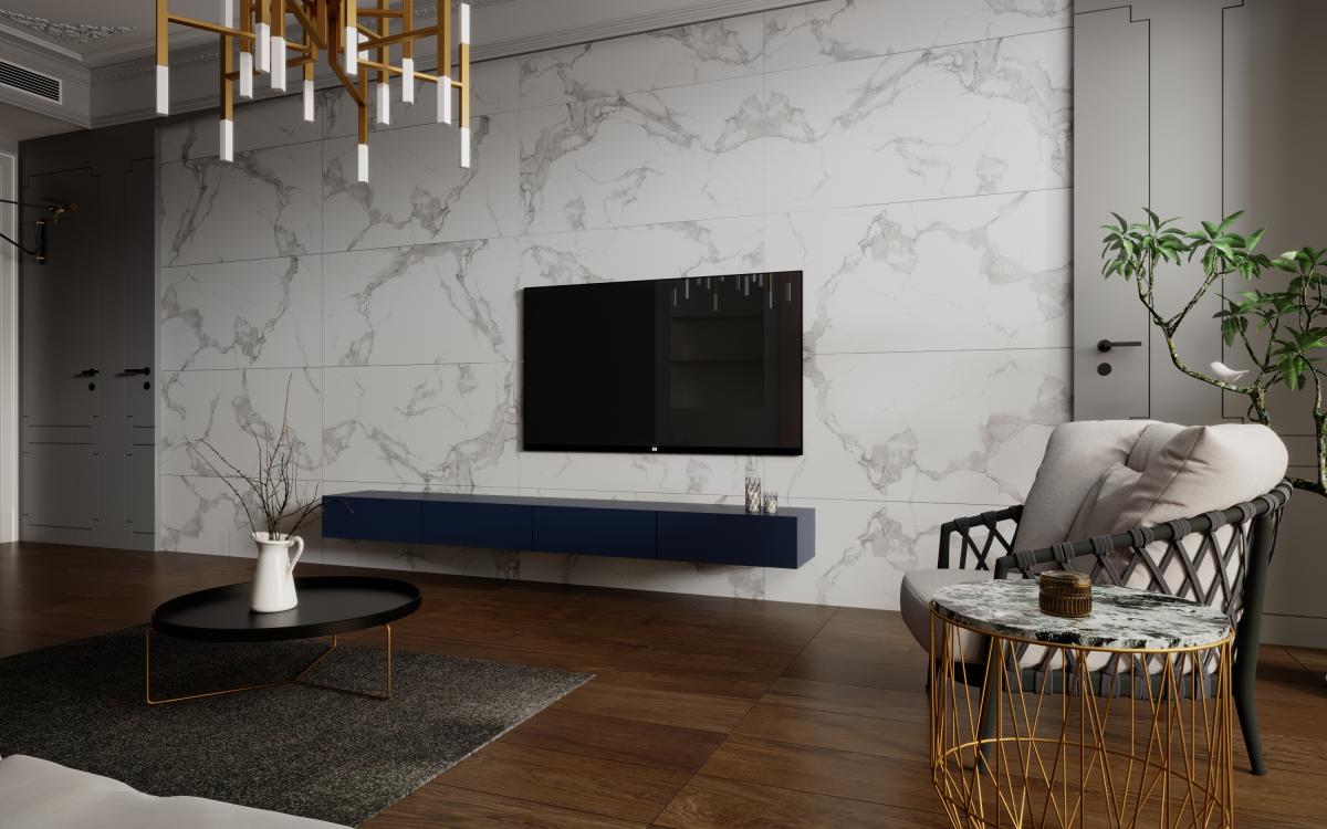 Gạch cao cấp có chức năng diệt khuẩn BELLISSIMO - BL126M13 kích thước 60X120 cm