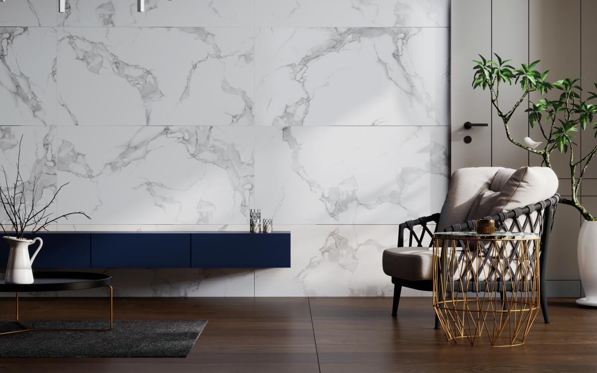 Gạch cao cấp có chức năng diệt khuẩn BELLISSIMO - BL126M13 kích thước 60X120 cm
