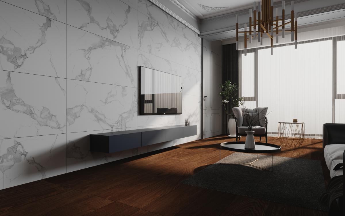 Gạch cao cấp có chức năng diệt khuẩn BELLISSIMO - BL126M13 kích thước 60X120 cm