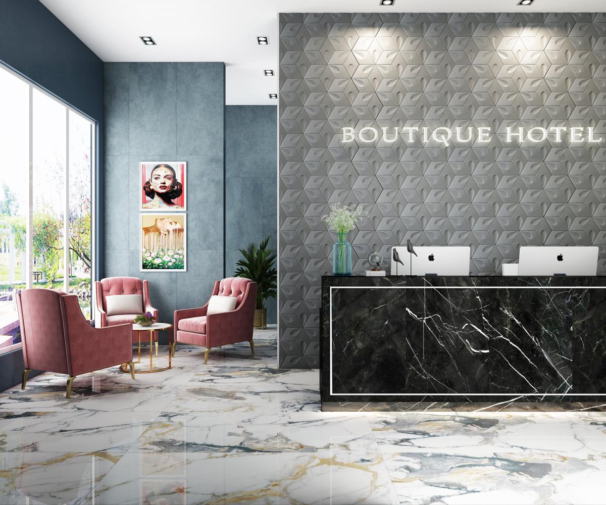 Gạch cao cấp có chức năng diệt khuẩn FLORINA - FL126M6 kích thước 60X120 cm