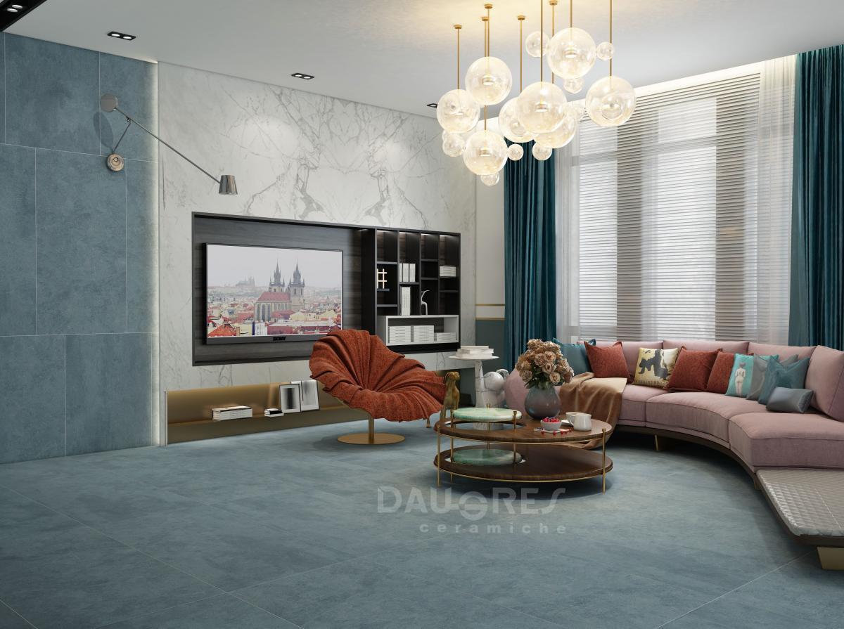 Gạch cao cấp có chức năng diệt khuẩn DAUGRES- BS126L14 kích thước 60X120 cm