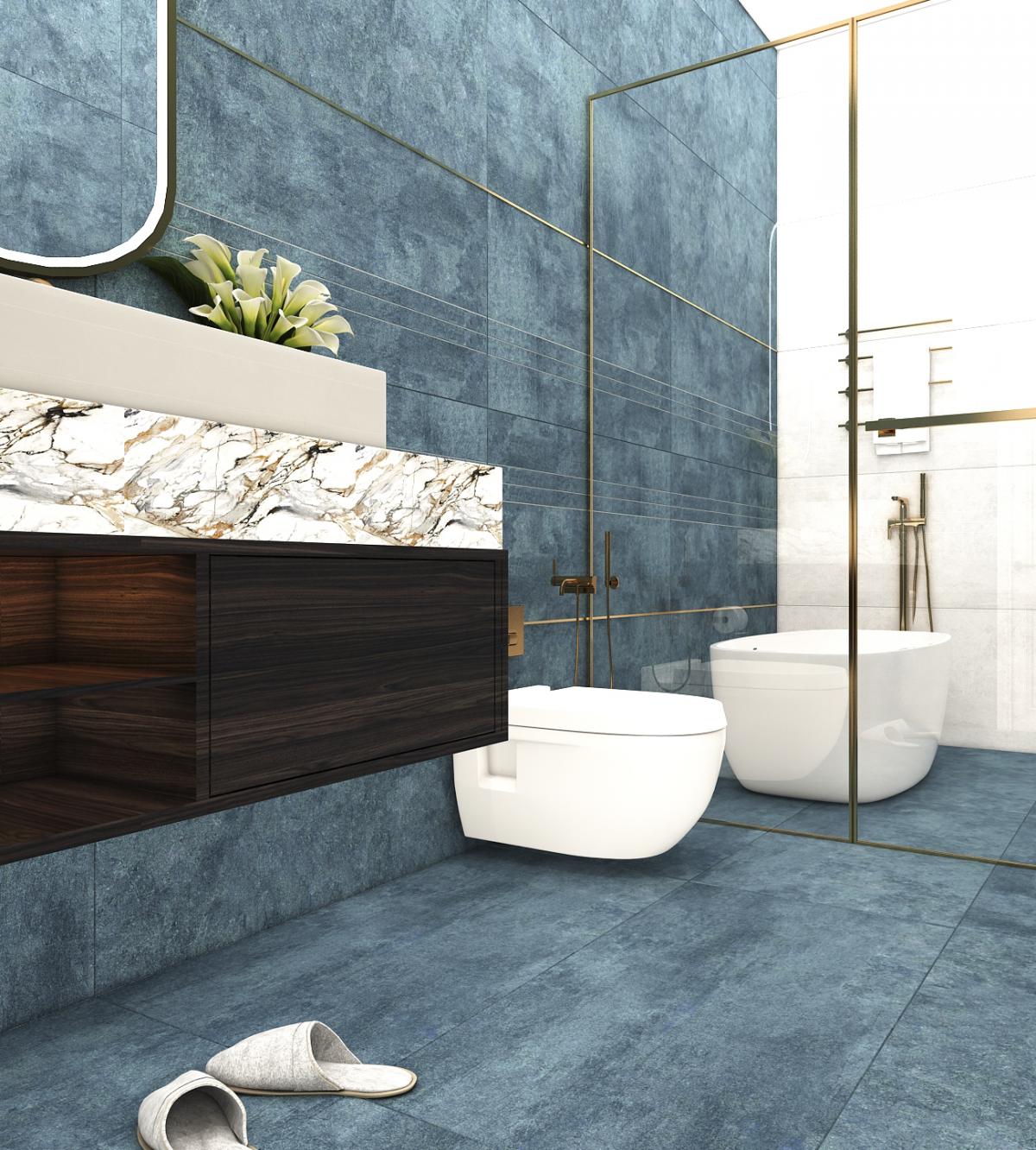 Gạch cao cấp có chức năng diệt khuẩn DAUGRES- BS126L14 kích thước 60X120 cm