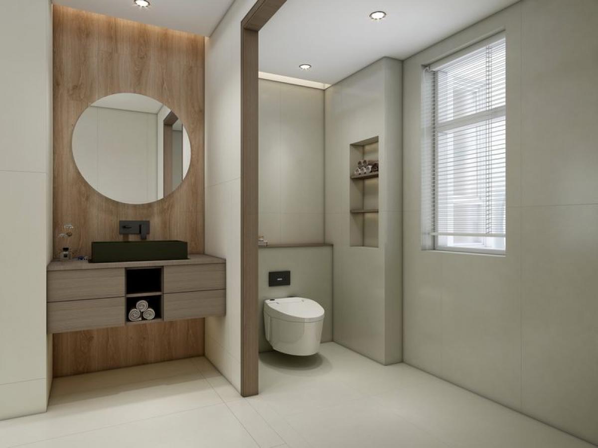 Gạch cao cấp có chức năng diệt khuẩn SOTOO - ST12640 kích thước 60X120 cm