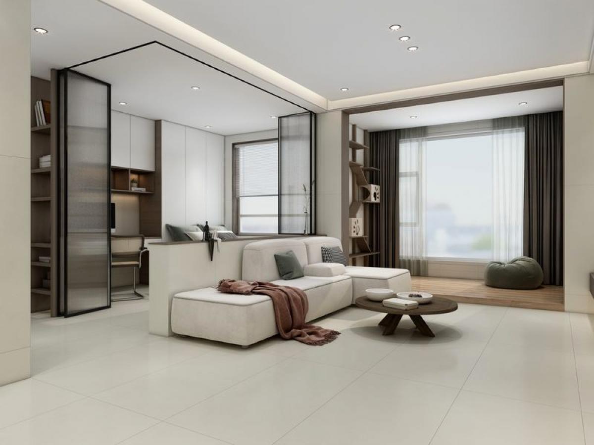 Gạch cao cấp có chức năng diệt khuẩn SOTOO - ST12640 kích thước 60X120 cm