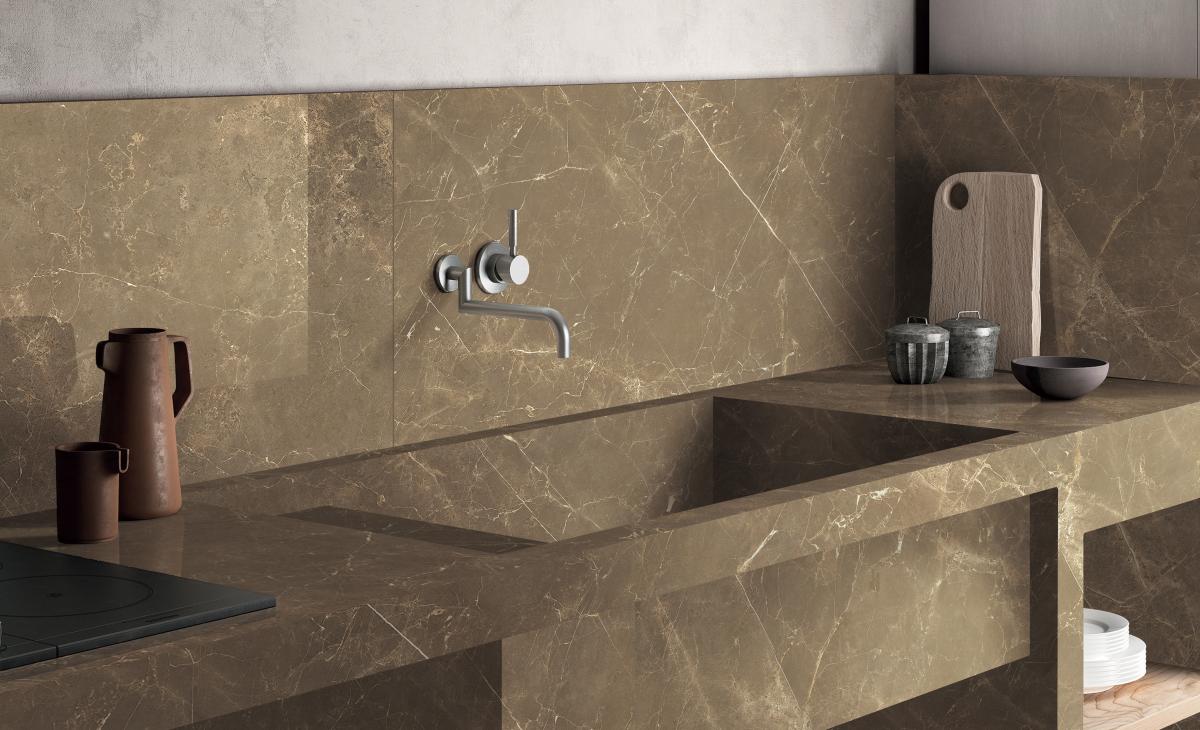 Gạch cao cấp có chức năng diệt khuẩn ROMARIO - V126J945P kích thước 90X180 cm