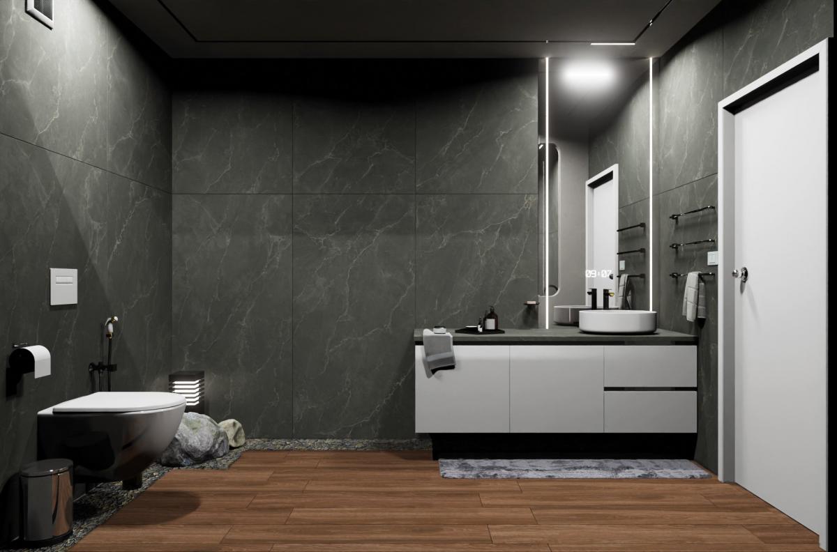 Gạch cao cấp có chức năng diệt khuẩn ROMARIO - C189J676 kích thước 90X180 cm