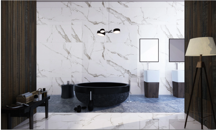 Gạch ốp lát vân đá trắng Signature 60x120 EU SIG.P-61206