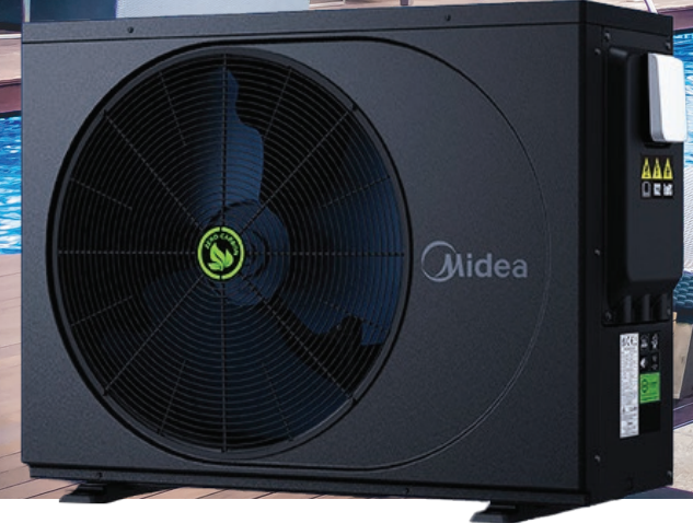 Máy bơm nhiệt heat pump bể bơi Midea MSC-120D2N8-A