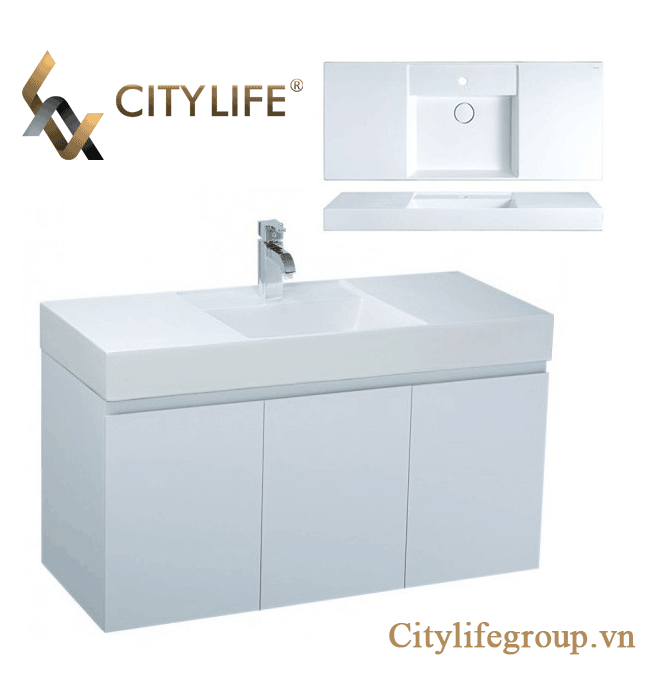 Tủ treo lavabo Caesar EH05388AV + LF5388