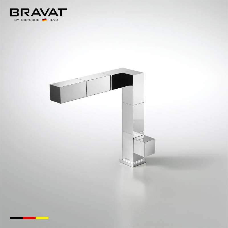 Vòi chậu rửa mặt cao cấp Bravat F764124C-ENG