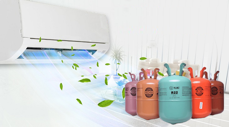 Các loại gas điều hòa phổ biến