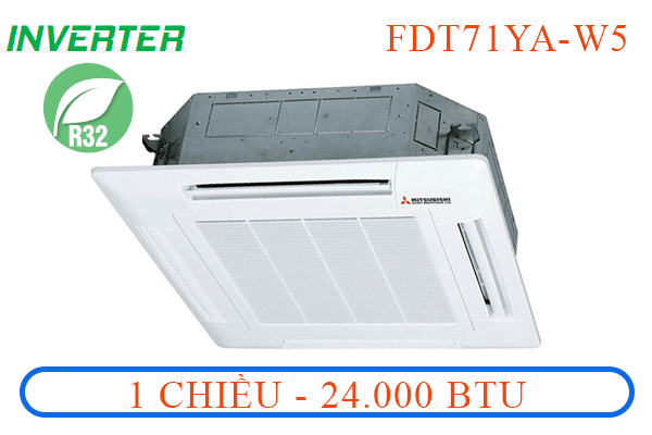 Điều hòa âm trần Mitsubishi Heavy 24000BTU inverter 1 chiều FDT71YA-W5