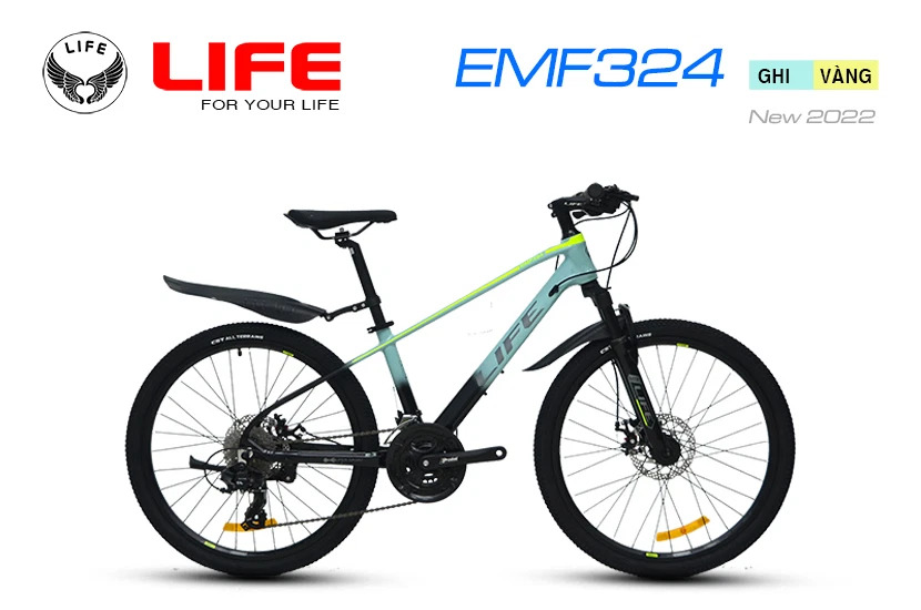 Xe đạp địa hình MTB Life EMF324 2022