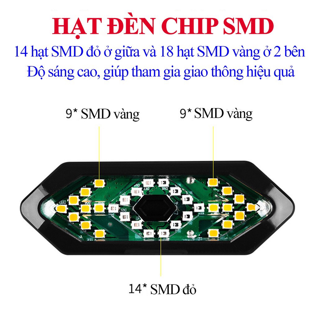 Đèn xi nhan kiêm còi FY 1820