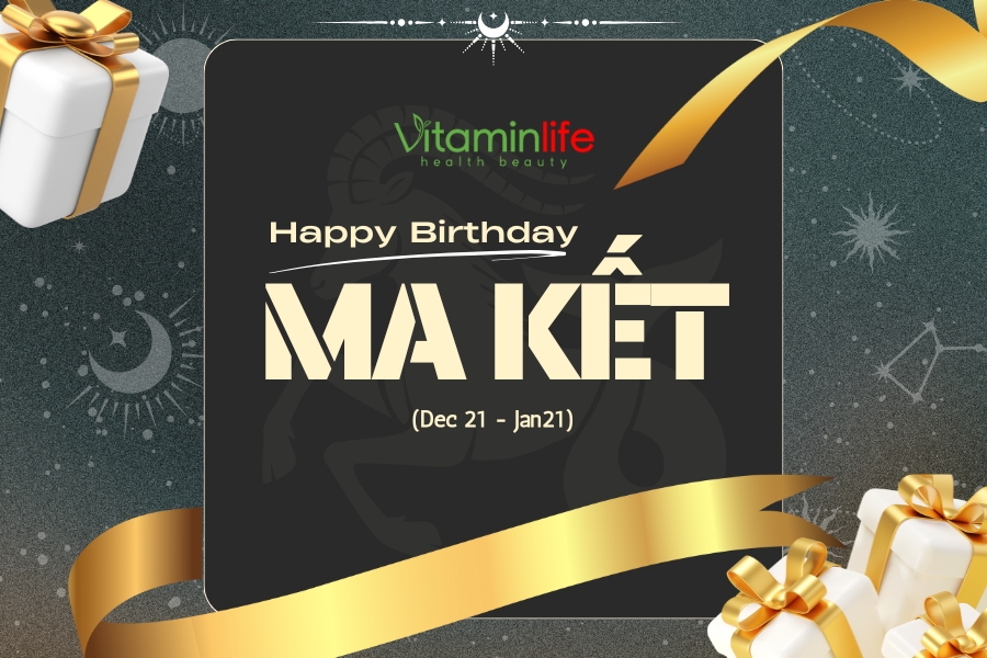 10+ QUÀ TẶNG SINH NHẬT Ý NGHĨA CHO MA KẾT (22/12 - 19/01)