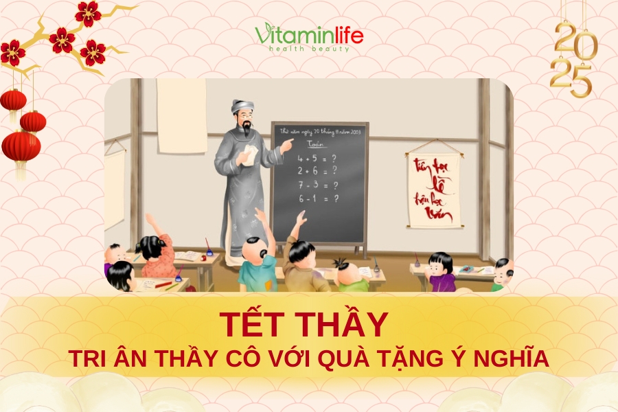 TẾT THẦY - TRI ÂN THẦY CÔ VỚI QUÀ TẶNG Ý NGHĨA