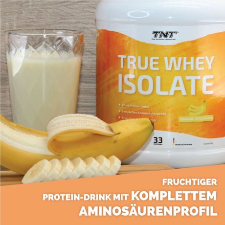 Bột True Whey Isolate vị Chuối TNT Thùng 1000g