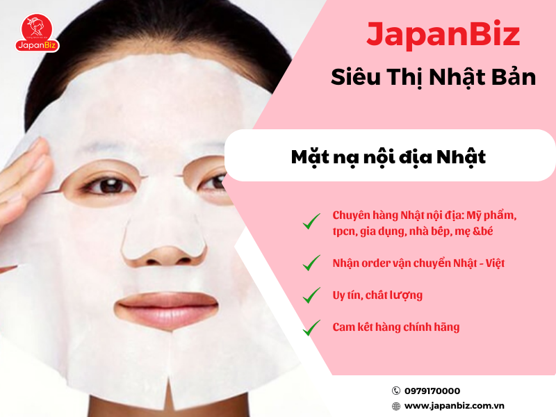 Top 5 mặt nạ nội địa Nhật dưỡng trắng được yêu thích nhất
