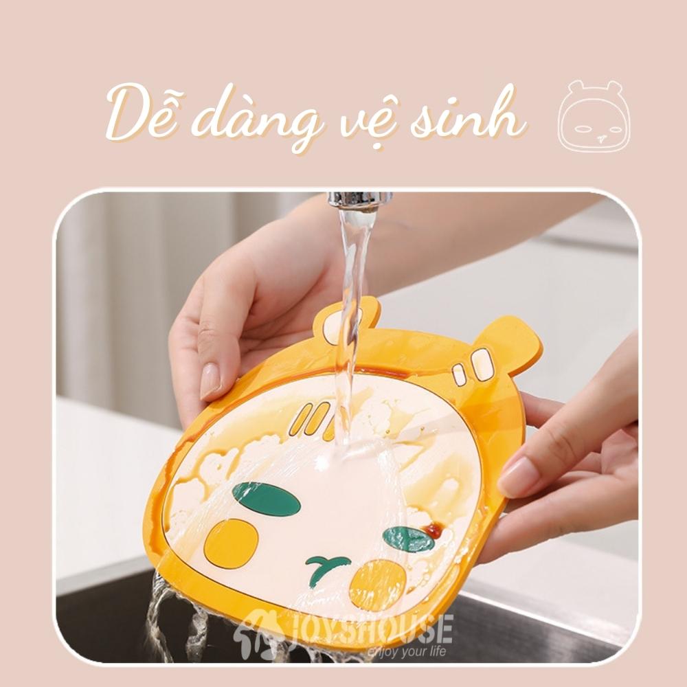 lót ly silicon dễ thương