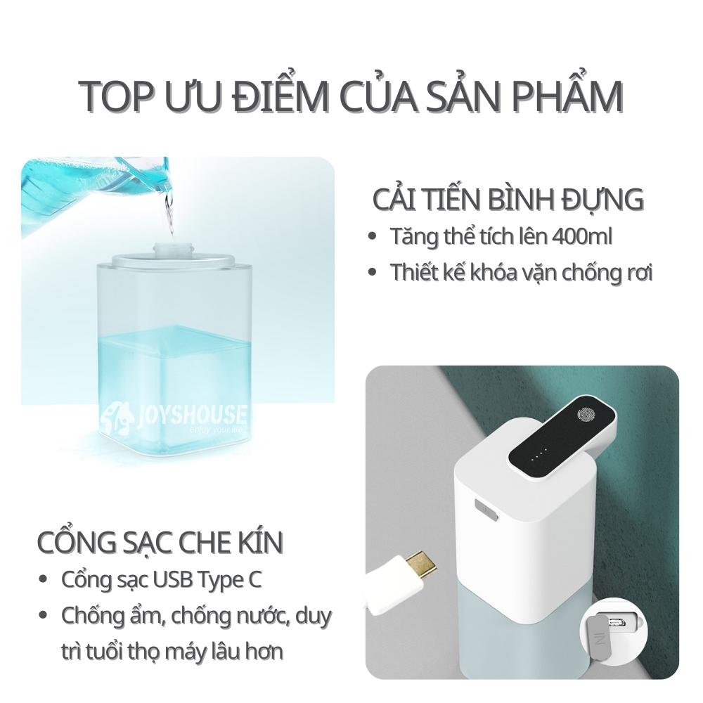 Máy phun cồn khử khuẩn tự động – Máy tạo bọt rửa tay cảm ứng hồng ngoại