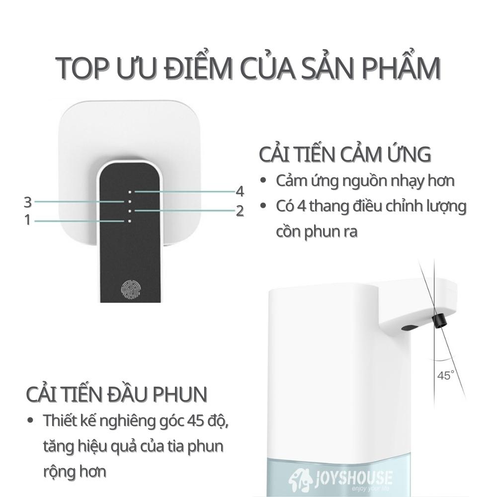 Máy phun cồn khử khuẩn tự động – Máy tạo bọt rửa tay cảm ứng hồng ngoại