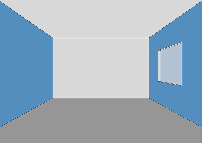 Màu sắc giúp điều chỉnh không gian