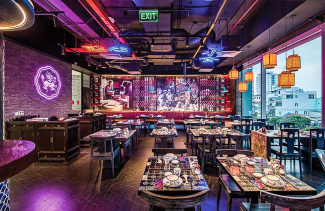 Phong Cách Thiết Kế Nội Thất Nhà Hàng Kiểu Hongkong – Trung Quốc
