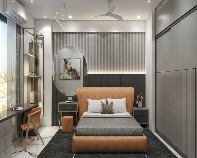 Nội thất phòng ngủ nhỏ diện tích 10m2
