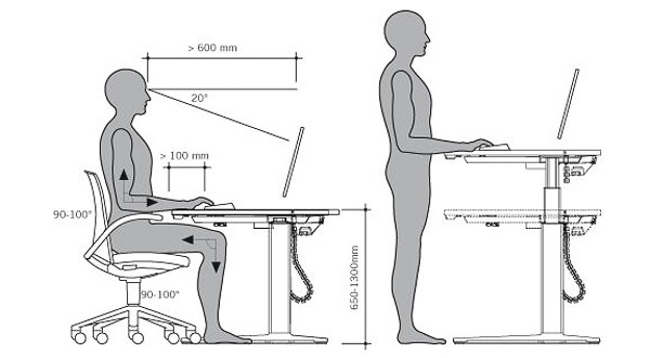 Một vài thông số nhân trắc học trong thiết kế nội thất