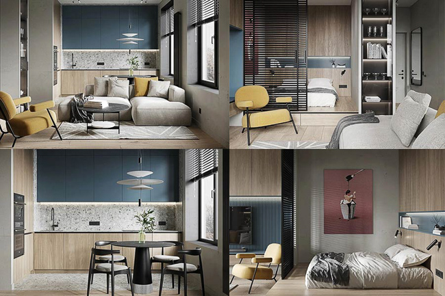 Thiết Kế Nội Thất Nhà Nhỏ 40m2