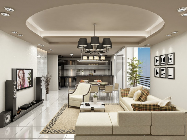 Đặc trưng trong không gian bố trí