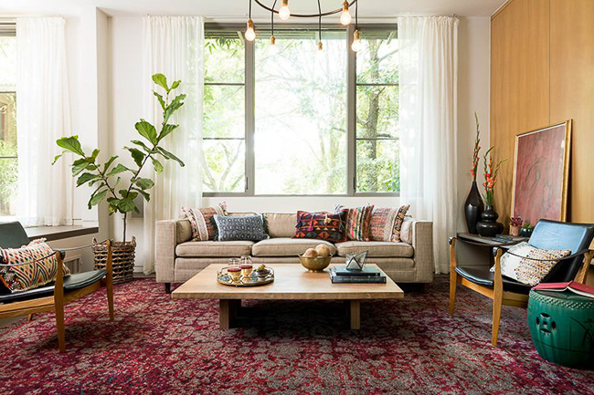 Phong cách nội thất Bohemian