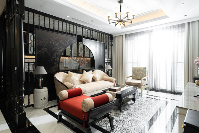Thiết kế căn hộ theo phong cách Indochine Style