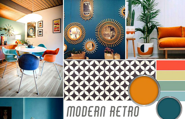 Cách kết hợp phong cách Retro với các phong cách khác