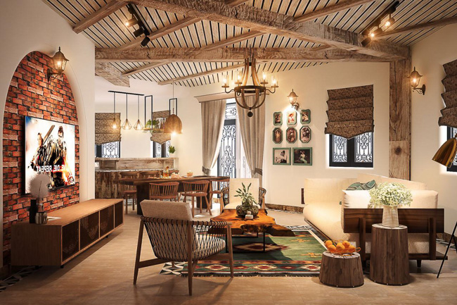 Phong Cách Thiết Kế Nội Thất Rustic Wedding