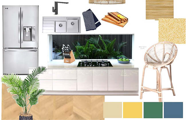 Phong cách nội thất tropical cho phòng bếp