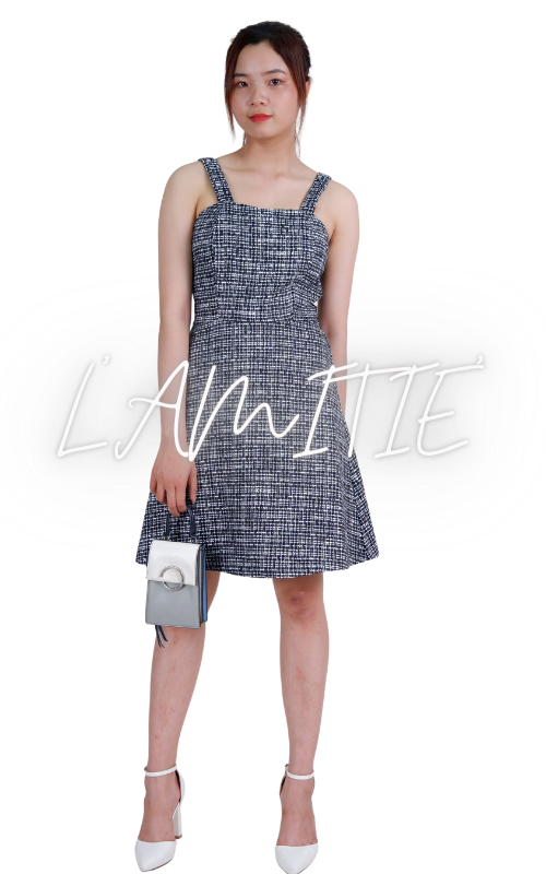 Váy 2 dây liền thân-VLT10323