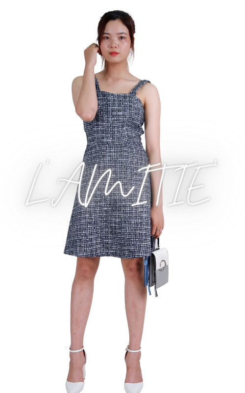 Váy 2 dây liền thân-VLT10323