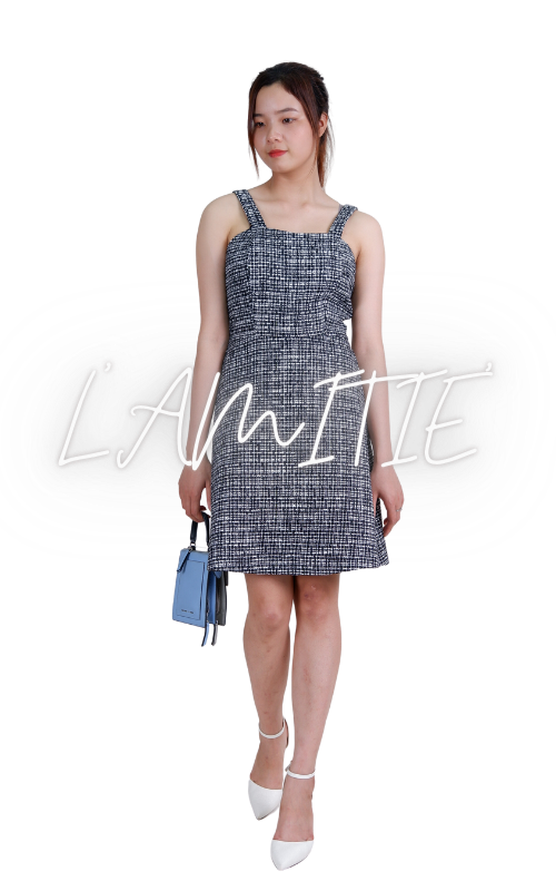 Váy 2 dây liền thân-VLT10323