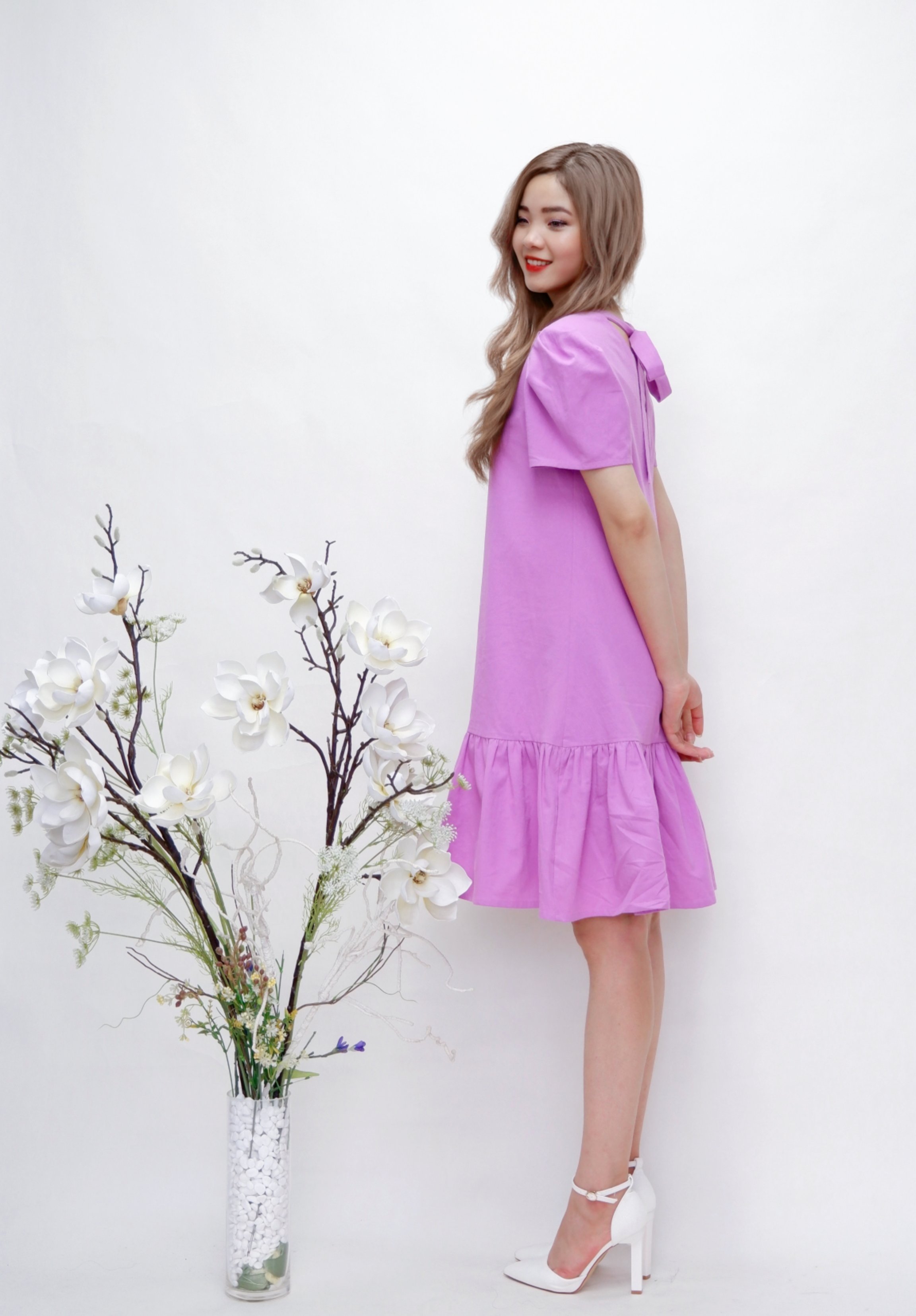Đầm sát nách Pink-VLT4923