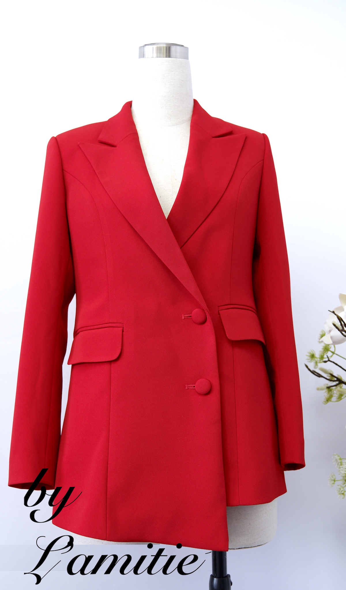 Vest vạt lệch- VE161222