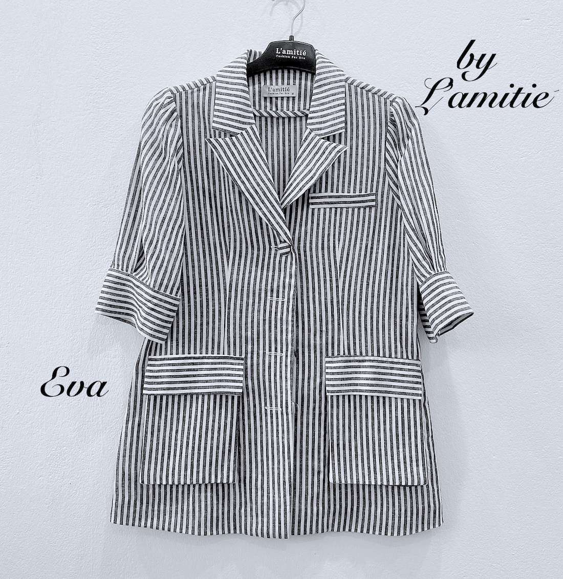 Áo sơ mi cổ vest cộc tay- SMV7-S-T-V