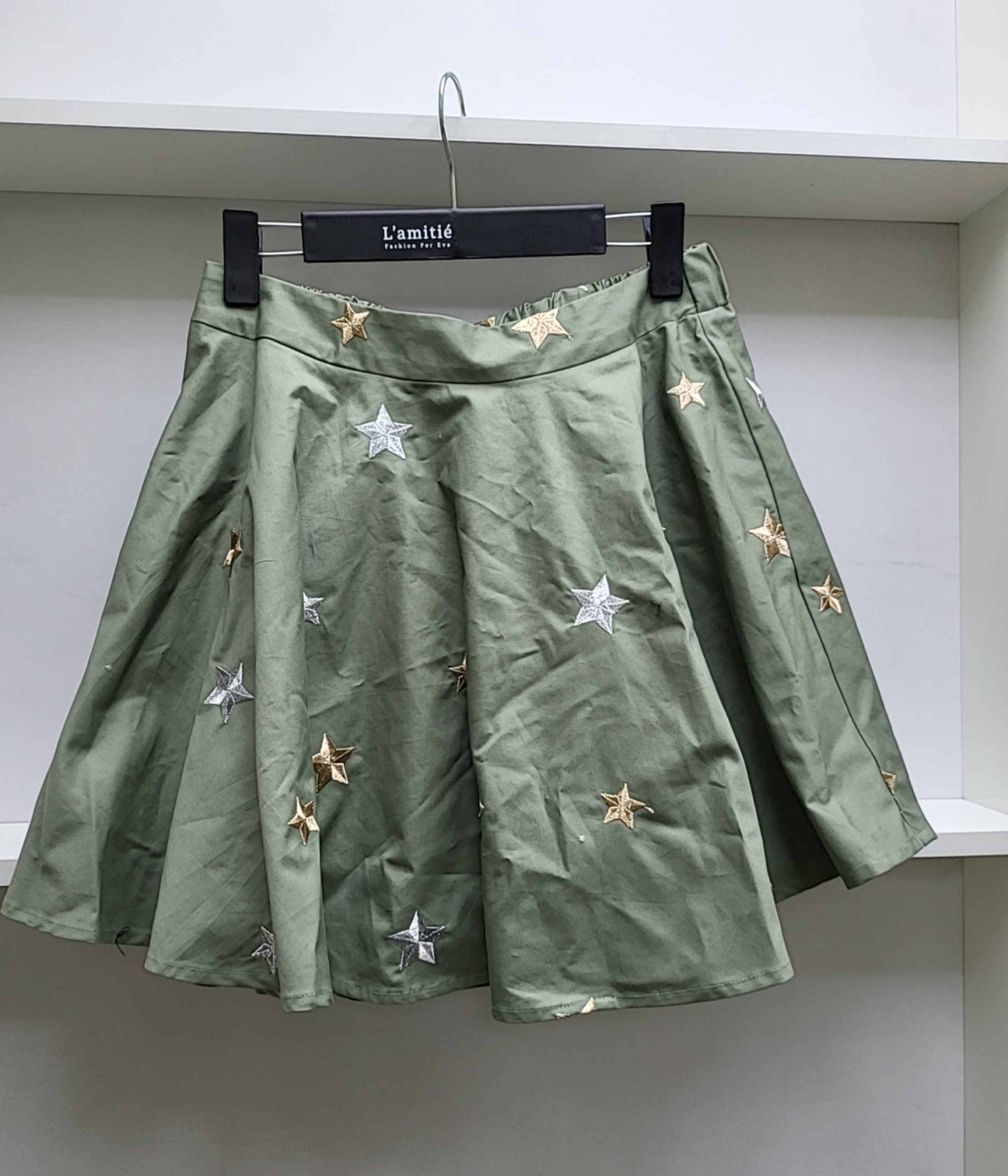 Chân váy ngắn Kaki CC