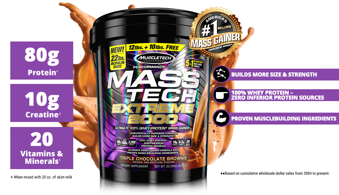 MASS GAINER - GIẢI PHÁP TĂNG CÂN HIỆU QUẢ