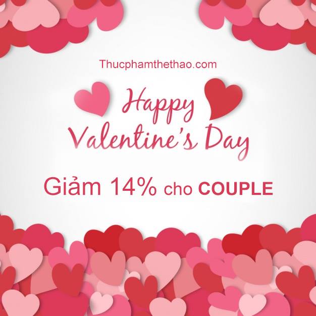 Khuyến Mãi Hấp Dẫn Cho Ngày Lễ Tình Nhân Valentine !!!